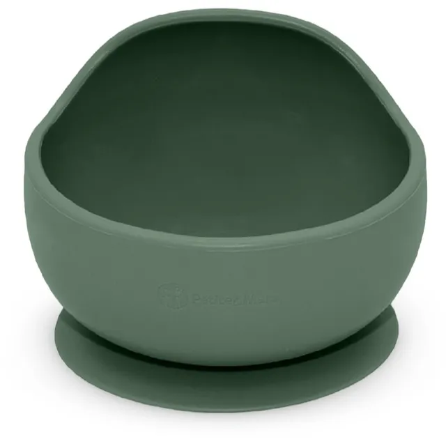 Petite&Mars Take&Match Silicone Bowl kauss iminapaga Misty Green 6 m+ 360 ml