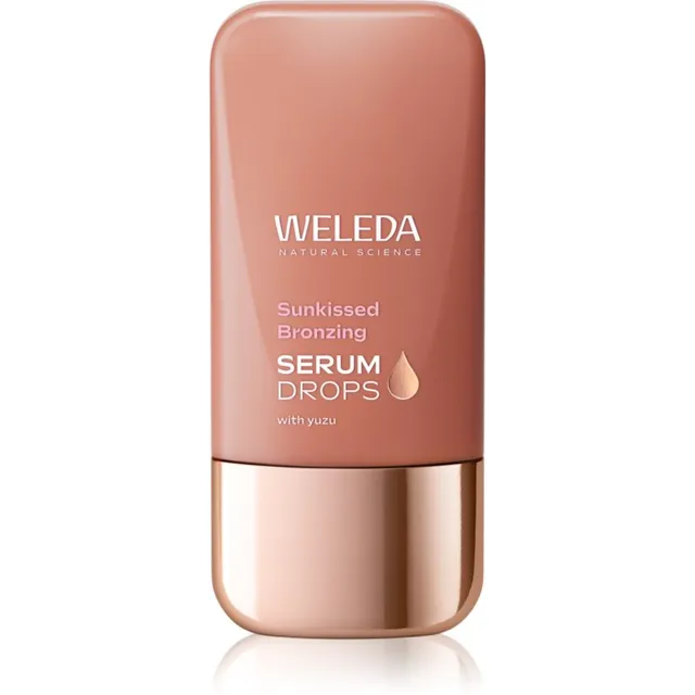 Weleda Serum Drops Sunkissed Bronzing Niisutav näoseerum kerge päevitava efektiga 30 ml