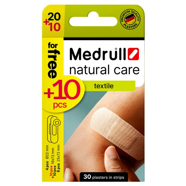 MEDRULL PLAASTER NATURAL CARE N20+10   