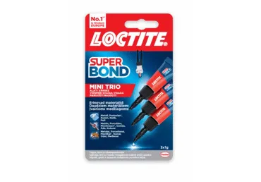 Liim LOCTITE Super Bond Mini Trio 3x1g