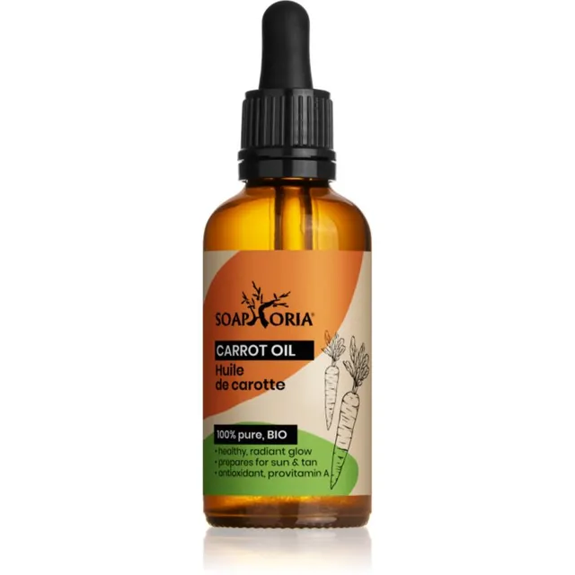 Soaphoria Organic Carrot Oil Toitev porgandiõli näole, kehale ja juustele 50 ml