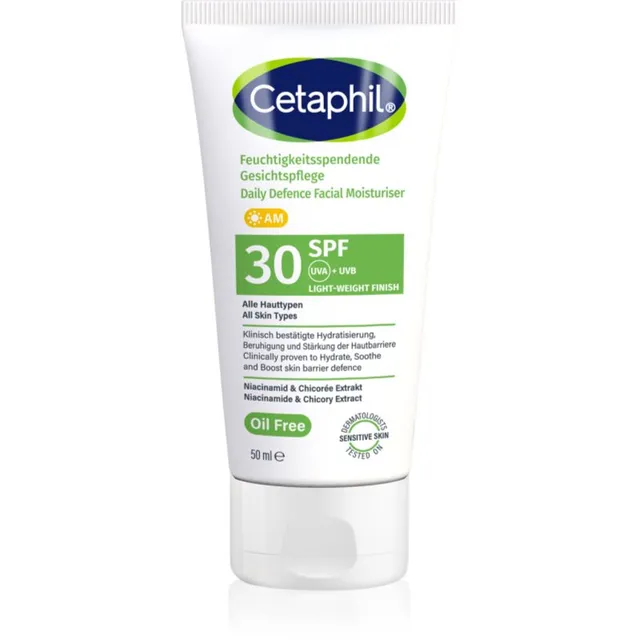 Cetaphil Daily Defence Face Moisturiser Kaitsev näokreem SPF 30 50 ml