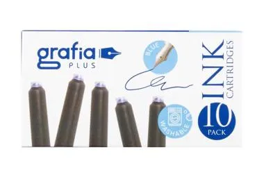 Tindikapslid GRAFIA PLUS 10tk sinine