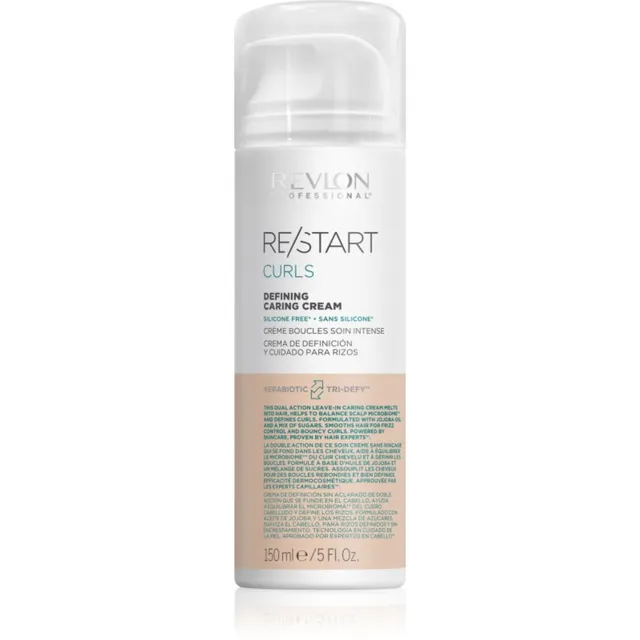 Revlon Professional Re/Start Curls Juustesse jäetav kreem lainelistele ja lokkis juustele 150 ml