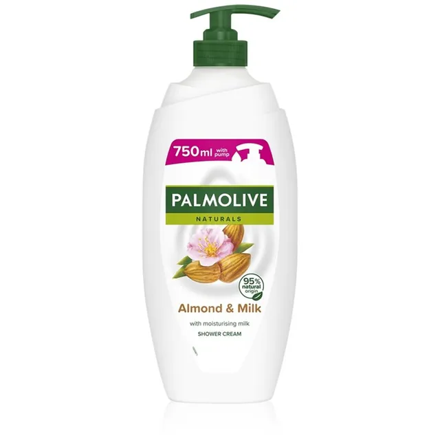 Palmolive Naturals Almond Kreemjas dušigeel mandliõliga pumbaga 750 ml