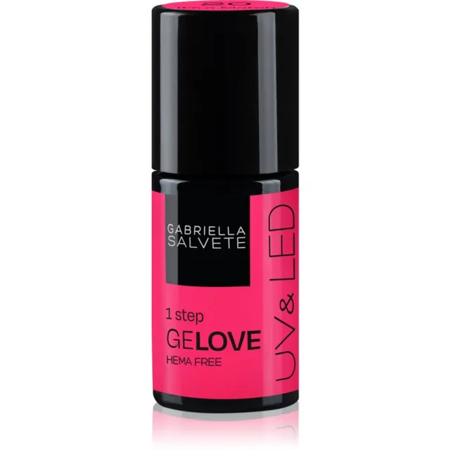 Gabriella Salvete GeLove One Step Geelküünelakk UV / LED lambiga kasutamiseks varjund 20 It's a Match 8 ml