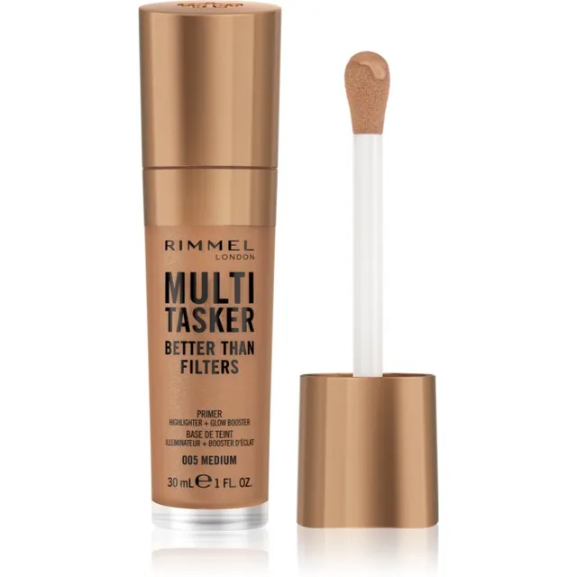 Rimmel Multi-Tasker Better Than Filters Kirgastav meigi aluskreem ühtlase nahatooni jaoks varjund 005 Medium 30 ml