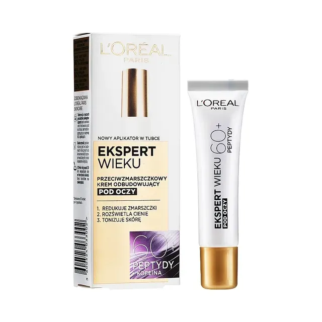 Silmaümbruskreem Age Expert 60+, L'OREAL PARIS, 15ml