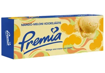 Mango-meloni koorejäätis, PREMIA, 480 g
