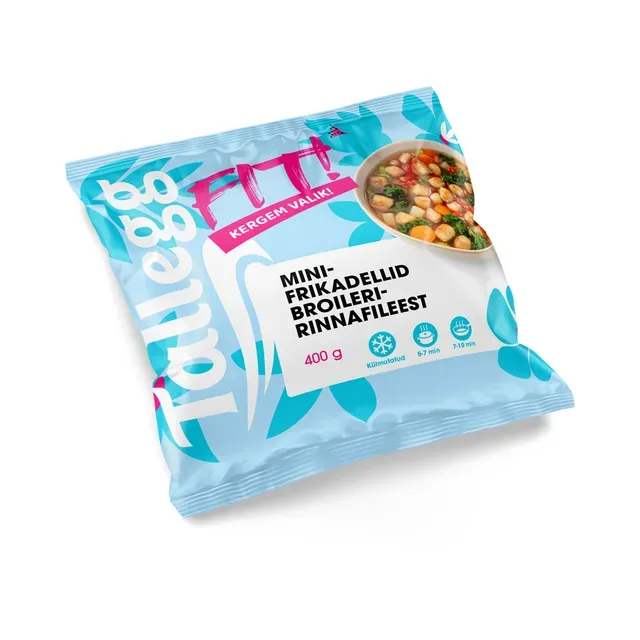 Minifrikadellid broileririnnafileest, TALLEGG, 400 g
