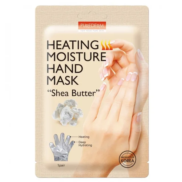 PUREDERM Heating Moisture Hand Mask 1pair