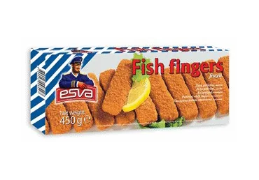 Külmutatud kalapulgad ESVA, 450g