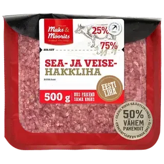 Maks & Moorits Sea- Ja Veisehakkliha 500G
