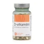 Natura Media D vitamiini õlikapslid 50mcg 2000IU N200