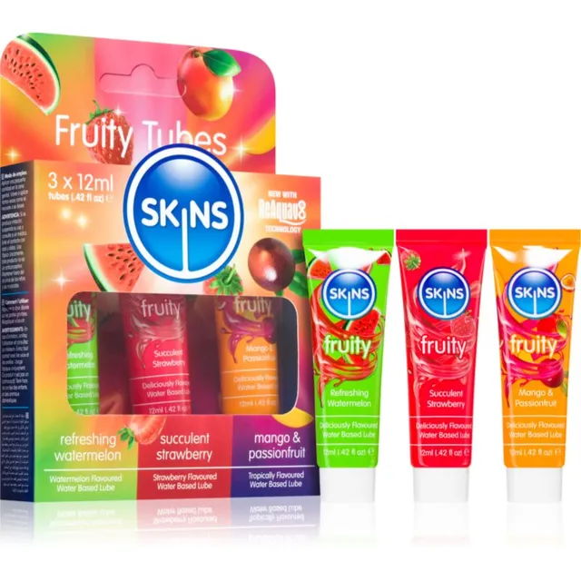 Skins Fruity Sampler Tubes libestusgeelide komplekt