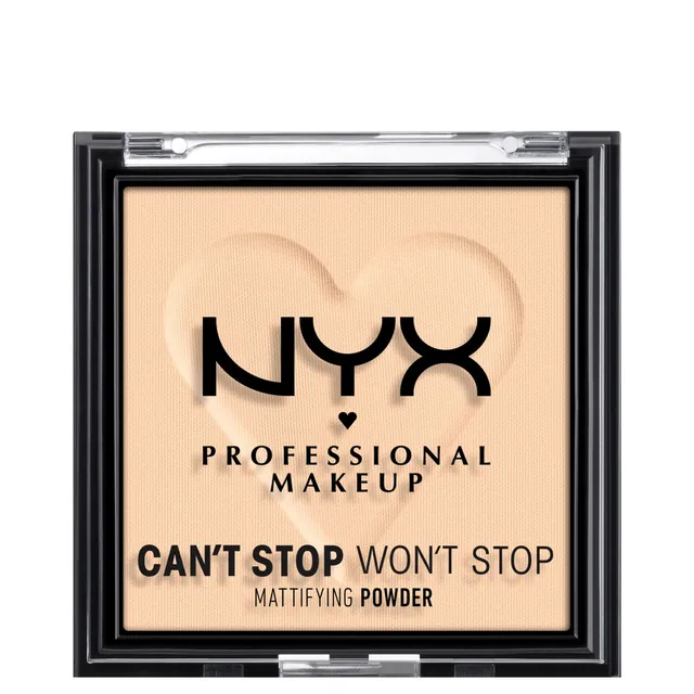 NYX Can't Stop Won't Stop Mattifying Powder No.2 Light 6g