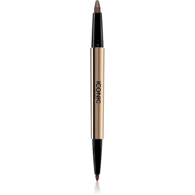 ICONIC London Smokey Eye Duo Kajal Kahepoolne silmapliiats varjund Chocolate Brown 0.85 g
