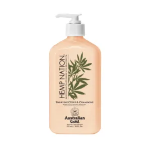 Australian Gold Hemp Nation Sparkling Citrus & Champange Tan Extender