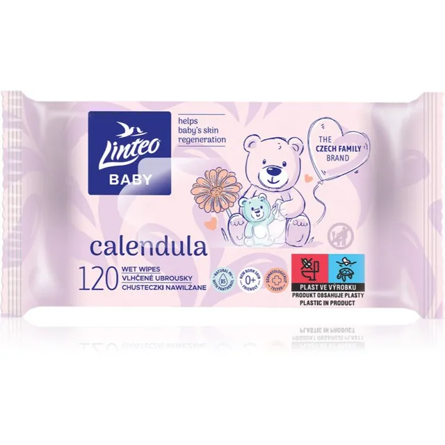 Linteo Baby Niisked salvrätikud 120 tk