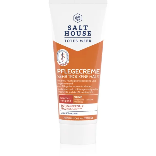 Salt House Dead Sea Therapy Care Cream Toitev kreem väga kuivale nahale 75 ml