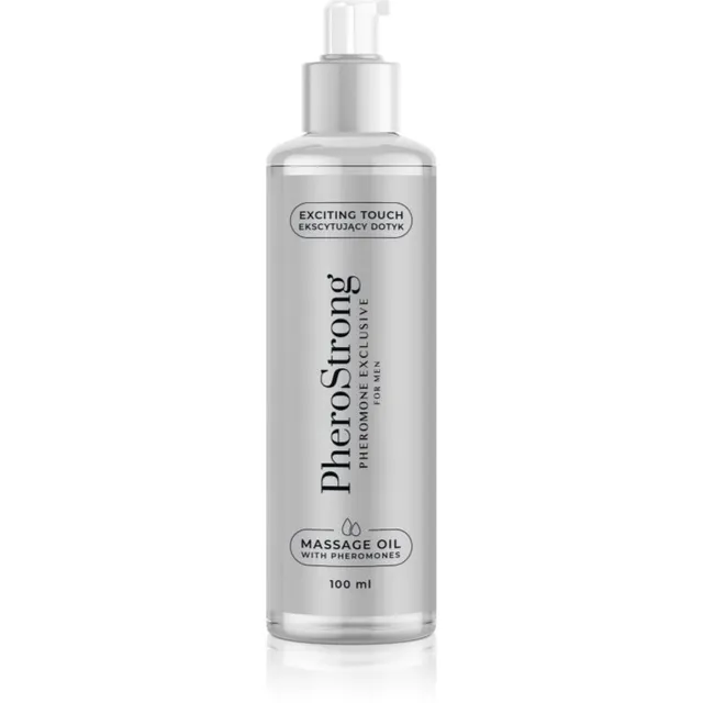 PheroStrong Exclusive for Men Massaažiõli feromoonidega meestele 100 ml
