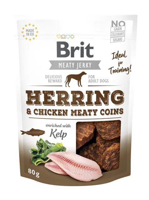 Brit Care Meaty Coins koera maius, heeringas, 80 g