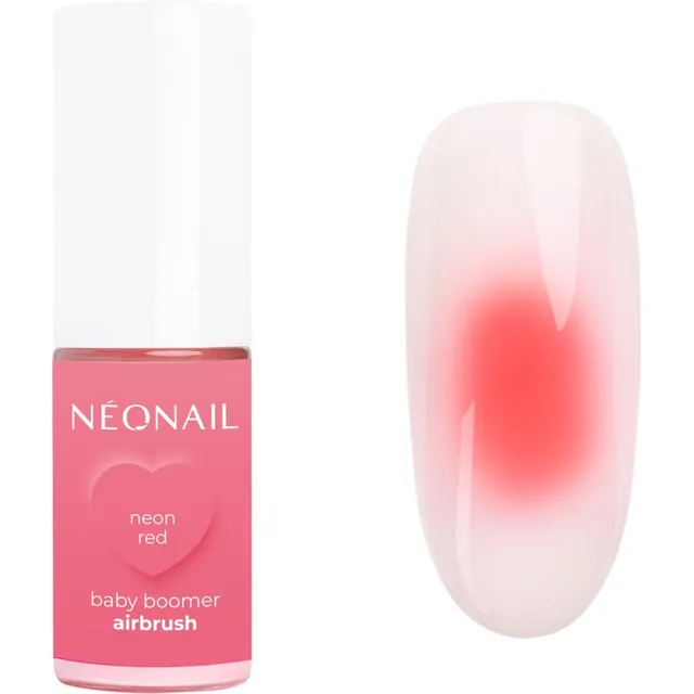 NEONAIL Baby Boomer Airbrush Puuder küüntele varjund Neon Red 5 g