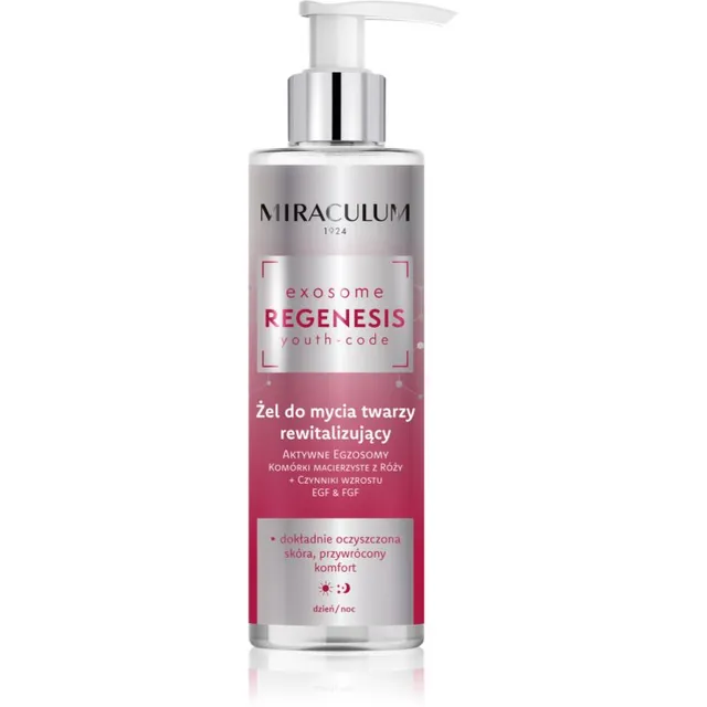 Miraculum Exosome Regenesis Näo puhastusgeel 200 ml