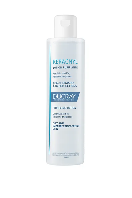 DUCRAY KERACNYL NÄOVESI PUHASTAV RASUSELE NAHALE 200ML