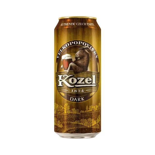 Õlu Kozel Dark, VELKOPOPOVICKY, 500 ml purk