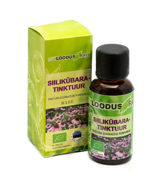 SIILIKÜBARATINKTUUR ÖKO 30ML