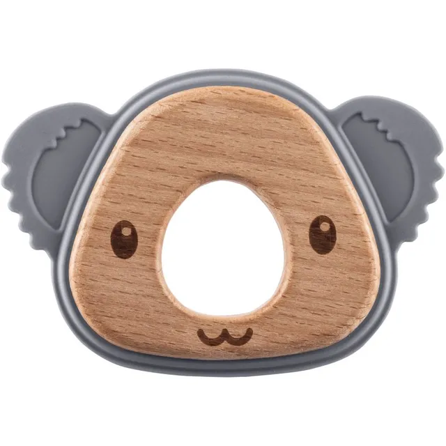 Zopa Silicone Teether Koala närimismänguasi Dove Grey 1 tk