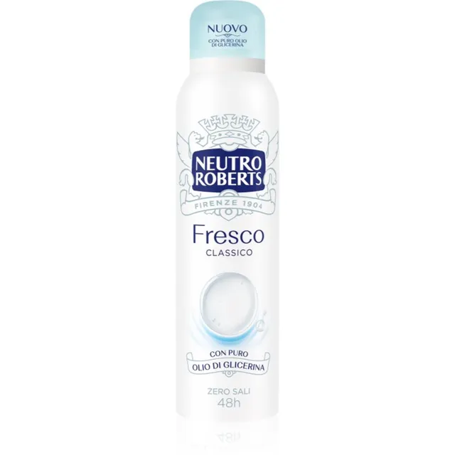 Neutro Roberts Classico Värskendav pihustatav deodorant 48-tunnine efektiivsus 150 ml
