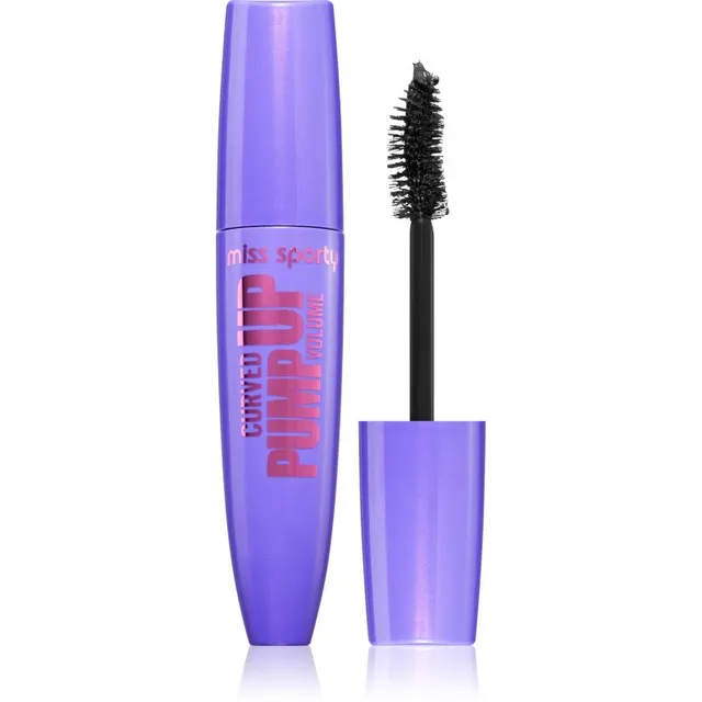 Miss Sporty Pump Up Curved Volume Kuju andev ripsmetušš volüümi lisamiseks 12 ml