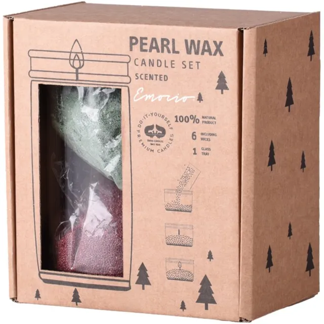 Emocio Pearl Wax Set Kinkekomplekt 500 g