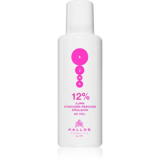 Kallos KJMN Professional Hydrogen Peroxide Aktiveeriv emulsioon 12% 40 vol. professionaalseks kasutamiseks 100 ml