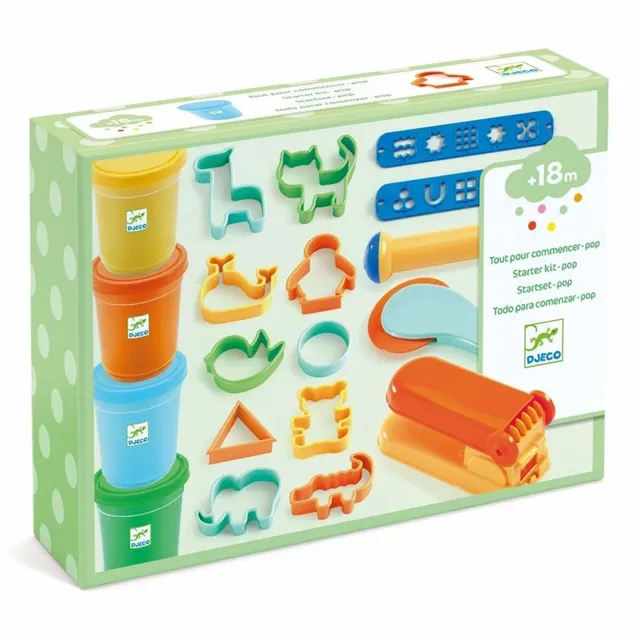 DJECO Starter kit-pop plastiliinikomplekt 18m+ 1 tk