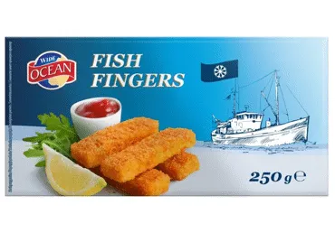 Külmutatud kalapulgad OCEAN, 250g