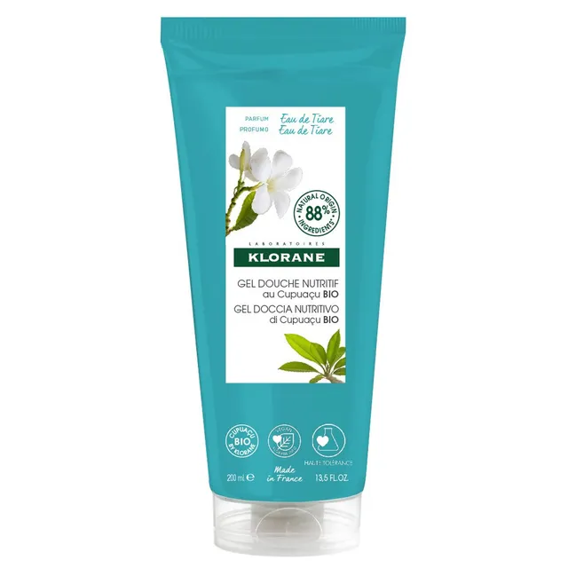 KLORANE Nourishing Shower Gel With Tiare Water 200ml