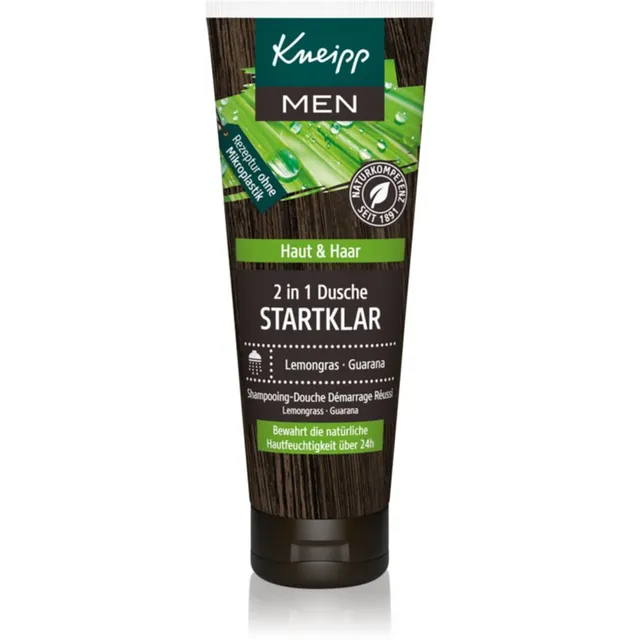 Kneipp Men Ready To Go Šampoon ja dušigeel kaks-ühes meestele 75 ml