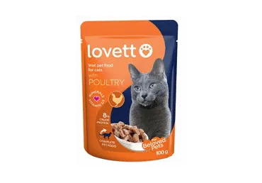 Kons.kassisööt LOVETT linnuliha 100g