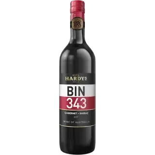 Hardys Bin 343 Cabernet Shiraz GT vein 13,5%vol 750ml