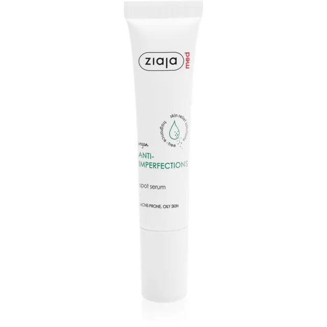 Ziaja Med Anti-Imperfections Akne hooldus näole, rinnale ja seljale 15 ml