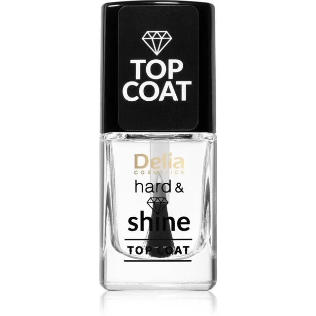 Delia Cosmetics Hard & Shine Kauapüsiv pealislakk 11 ml