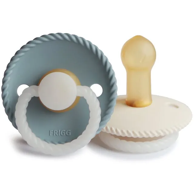 FRIGG Rope Night Size 2:6-18 months lutt Stone Blue Night/Cream Night 2 tk