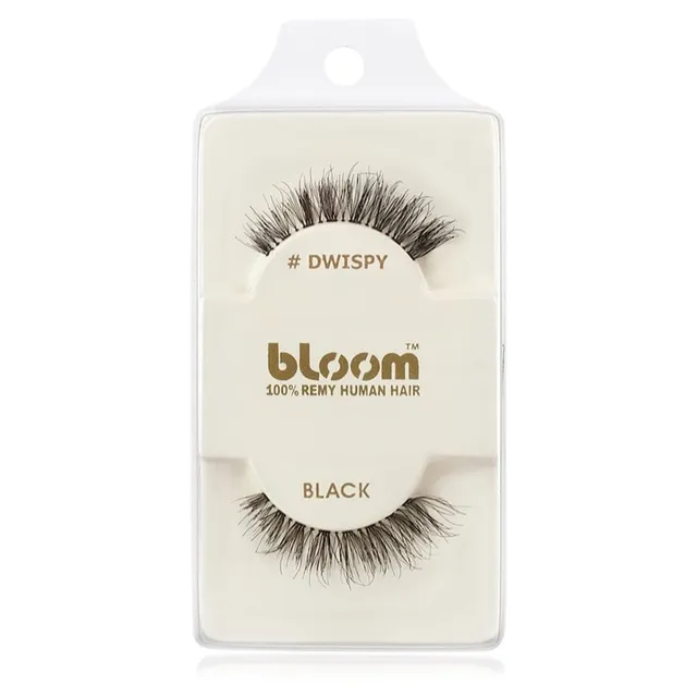 Bloom Natural Kleebitavad ripsmed inimjuustest (Dwispy, Black) 1 cm