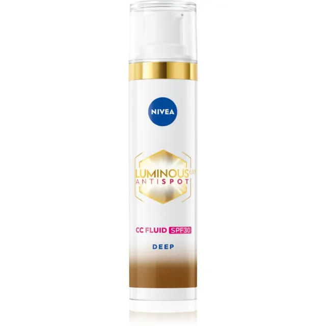 NIVEA Luminous 630 Anti Spot Kirgastav CC kreem SPF 30 varjund Deep 40 ml