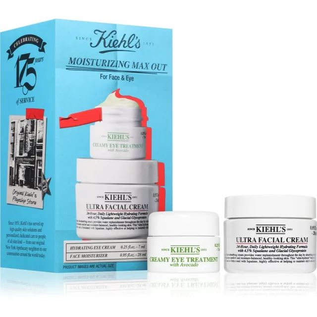 Kiehl's Ultra Facial Cream Kinkekomplekt näole ja silmaümbruse piirkonnale naistele