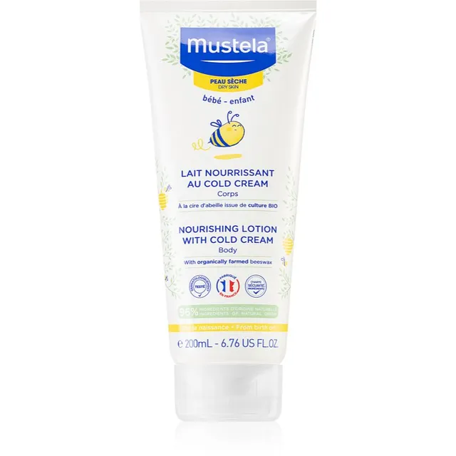 Mustela Bébé Soin Kehapiim koldkreemiga 200 ml