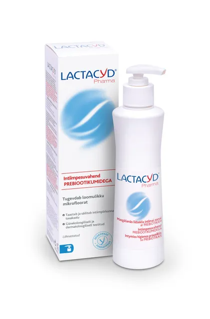 LACTACYD PHARMA INTIIMPESUVAHEND PREBIOOTIKUMIDEGA 250ML